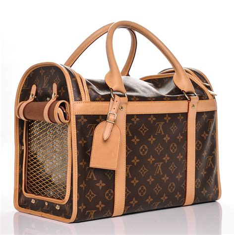 Louis Vuitton Monogram Sac Chien 40 Pet Carrier